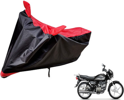 MOCKHE Waterproof Two Wheeler Cover for Hero(Splendor Plus, Silver)