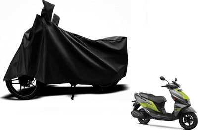 Auto Hub Two Wheeler Cover for Suzuki(Avenis 125, Black)