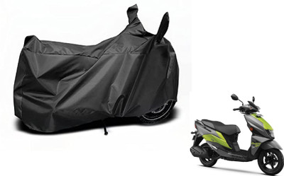 MOCKHE Waterproof Two Wheeler Cover for Suzuki(Avenis 125, Black)