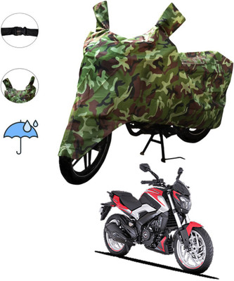 AutoGalaxy Waterproof Two Wheeler Cover for Bajaj(Dominar 250, Green)