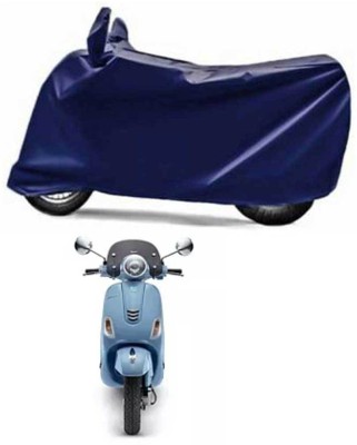 AUTOCAD Waterproof Two Wheeler Cover for Vespa(Elegante BS6, Blue)