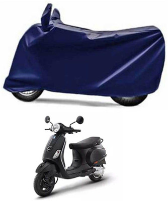 AUTOCAD Two Wheeler Cover for Vespa(Notte BS6, Blue)