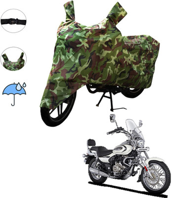 AutoGalaxy Two Wheeler Cover for Bajaj(Avenger 220 DTS-i, Green)