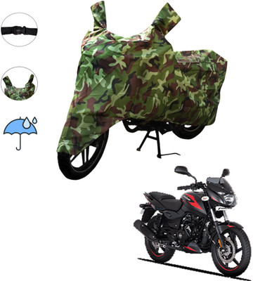 AUTOCAD Waterproof Two Wheeler Cover for Bajaj(Pulsar AS 150, Green)