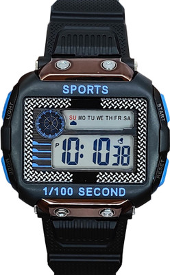 Trex 9097 Collage Look Water&Shock Resistance Alarm For Boys&Men Digital Watch - For Boys Digital Watch - For Boys