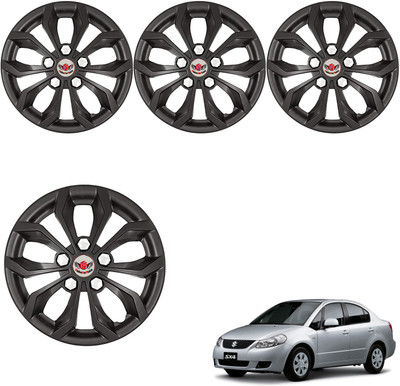 CuboDePlato Wc_visnBlk_15In_SX4 Wheel Cover For Maruti SX4(15.0 inch)