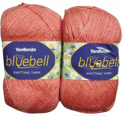 JEFFY Vardhman Bluebell Hand Knitting Wool & Art Craft Yarn, Shade -69, 300gm