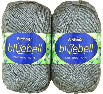 JEFFY Vardhman Bluebell Hand Knitting Wool & Art Craft Yarn, Shade -12, 300gm