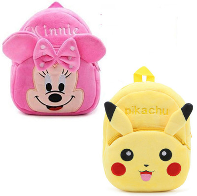 Bluemoon AVK-Miniie & PikachuA 10 L Backpack(Multicolor)