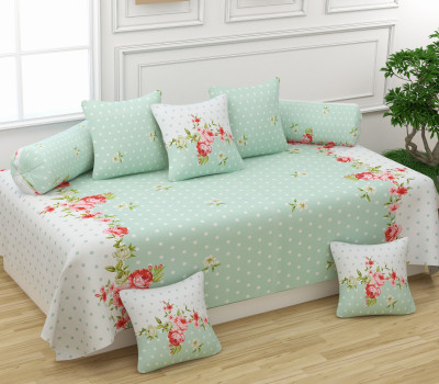 Shri Paras Traders Cotton Double Flat 155 TC Printed Bedsheet(Pack of 1, Multicolor)