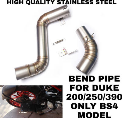 imad KTM Duke 200, Duke 390 Slip-on Exhaust System(Mild Steel)