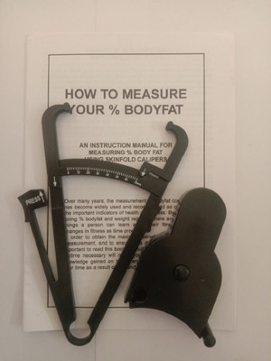 FLOVEIN SKINFOLD CALIPER SMALL WITH MEASURING TAPE Body Fat Analyzer(WITH MEASURING TAPE)