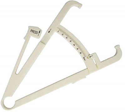 FLOVEIN SKINFOLD CALIPER SMALL Body Fat Analyzer(White)