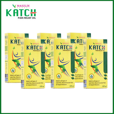masolin KATCH AYURVEDIC PAIN RELIEF OIL 100ML - PACK OF 6 Liquid(6 x 100 ml)