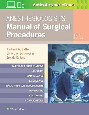 Anesthesiologist's Manual of Surgical Procedures(English, Hardcover, unknown)