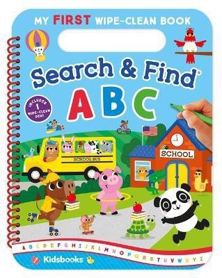 My First Wipe-Clean Book: Search & Find ABC(English, Spiral bound, unknown)