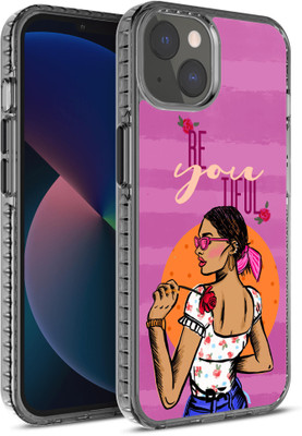 DailyObjects Be You Tiful Stride 2.0 Back Cover for APPLE iPhone 13(Blue, Dual Protection, Pack of: 1)