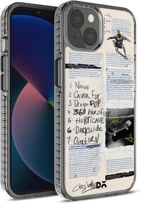 DailyObjects Flipster Stride 2.0 Back Cover for APPLE iPhone 13 Mini(Blue, Dual Protection, Pack of: 1)