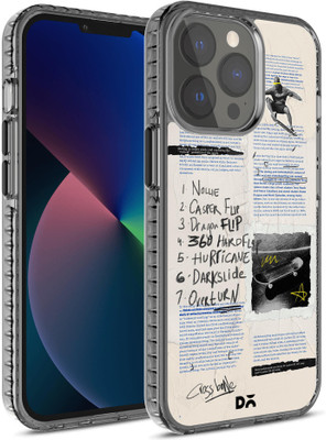 DailyObjects Flipster Stride 2.0 Back Cover for APPLE iPhone 13 Pro(Blue, Dual Protection, Pack of: 1)