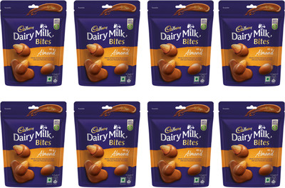 Cadbury Dairy Milk Bites - Almond Bites(8 x 40 g)