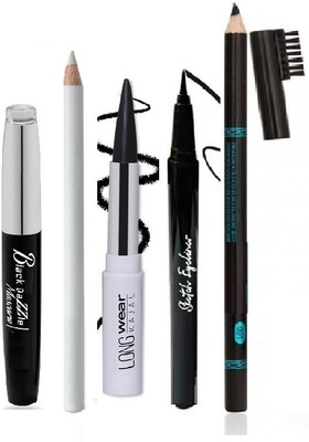 YAWI new professional look water proof eye make up combo set(5 Items in the set)