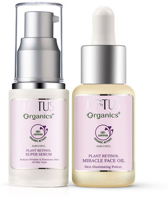 Lotus Organics+ Bakuchiol Advanced Anti Ageing Duo(2 Items in the set)