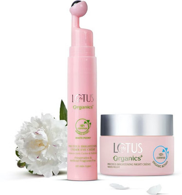 Lotus Organics+ Precious Night Time Radiance Combo(2 Items in the set)