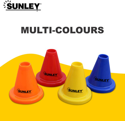 SUNLEY Cone Pack of 4(Multicolor)