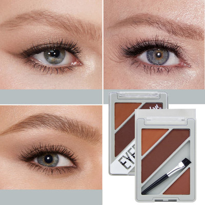 KAIASHA PROFESSIONAL MAKEUP PRODUCT 3 IN 1 EYEBROW PALLETE 10 g(MULTI COLOR)