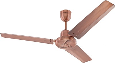 Hindware Juvo 1200 mm 3 Blade Ceiling Fan  (Antique Copper, Pack of 1)