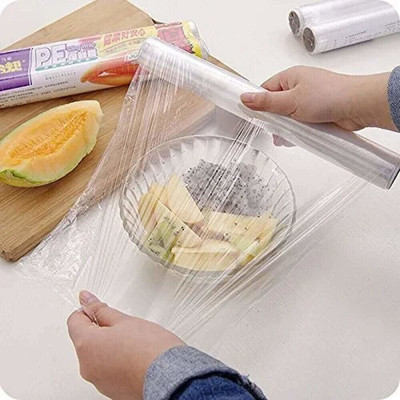 EZ WRAP Biodegradable Food Grade 30 Meter Wrapping Cling Film Shrinkwrap For Rs. 157 @ 55% off