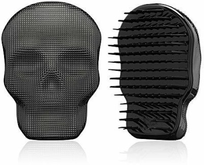 Tangle Angel Rebel Detangling Brush, Black Skull