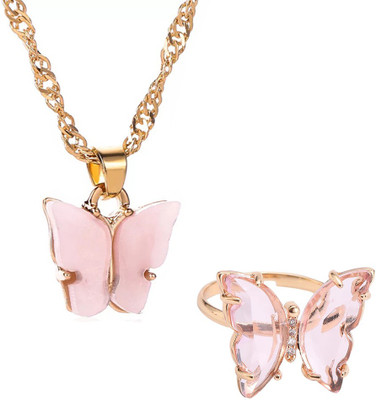Vembley Alloy Gold-plated Gold Jewellery Set(Pack of 1)