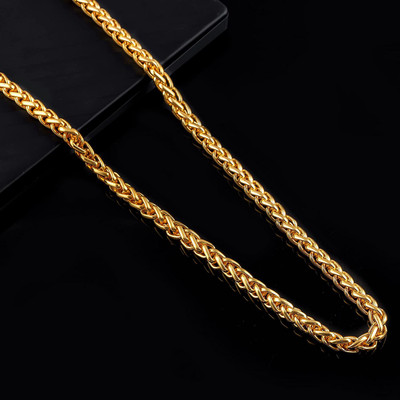 OFBOSMI New style new year gold chain for man and boy Gold-plated Plated Alloy Chain Set