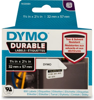 Dymo Authentic LW Multi-Purpose Labels, 25mm x 13mm, Self Adhesive, Roll of 1000 Self Adhesive Paper Label(White)