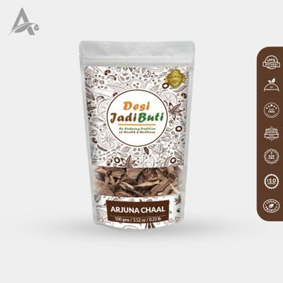 Desi Jadi Buti Arjuna Chhal | Arjun Chhal | Arjun Bark | Terminalia Arjuna Seed(400 g)