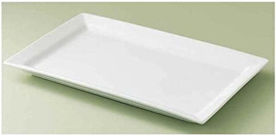 Ochtend Serving Tray Platter Rectangular Shape Plastic Trays for Drink Breakfast Tray(Microwave Safe)
