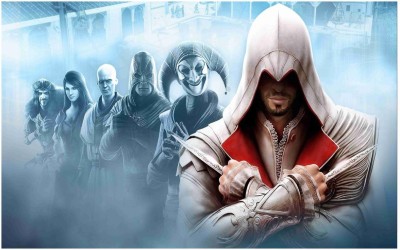 Assassin's Creed Flex Poster For Room Mo-18 Photographic Paper(36 inch X 24 inch, Rolled)