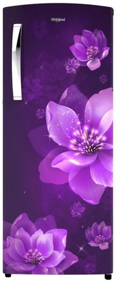 Whirlpool 215 L Direct Cool Single Door 3 Star Refrigerator (Purple, 230 IMPRO PRM 3S PURPLE MULIA)