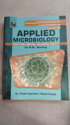Applied Microbiology For B.Sc Nursing Semester II (2022-23)(Paperback, Others, Jain Publications)