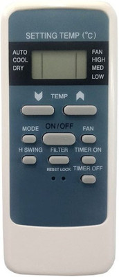 Haimac ® AC Remote No. 137A, Compatible for  Hitachi AC Remote Controller(Grey)