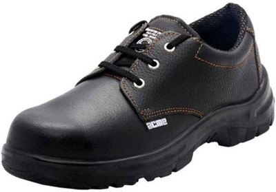 Acme Steel Toe Leather Safety Shoe(Black, S1, Size 5)