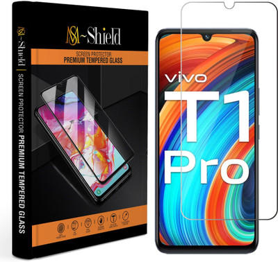 MS-Shield Edge To Edge Tempered Glass for Vivo T1 Pro 5G(Pack of 1)