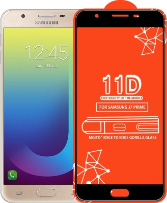 MGito Edge To Edge Tempered Glass for Samsung Galaxy J7 Prime(Pack of 1)