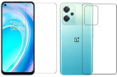 4 YARDS Front and Back Tempered Glass for OnePlus Nord CE 2 Lite 5G(Pack of 1)