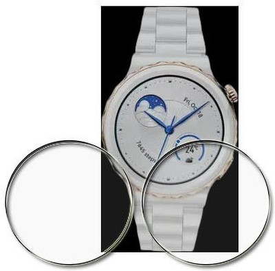 tombik Impossible Screen Guard for BHSOL-Huawei Watch GT3 Pro PACK-2(Pack of 2)