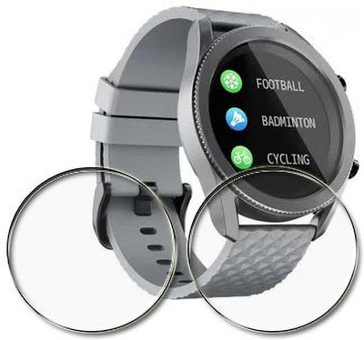 tombik Impossible Screen Guard for dcd-Intex FitRist Active Smartwatch PACK-2(Pack of 2)