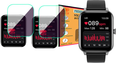 daffin Screen Guard for Fire-Boltt Ninja Calling(Pack of 2)