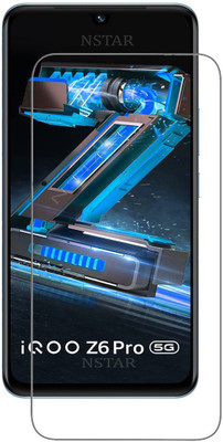 NSTAR Tempered Glass Guard for iQOO Z6 Pro 5G(Pack of 1)