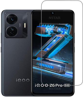 NSTAR Tempered Glass Guard for iQOO Z6 Pro 5G(Pack of 1)